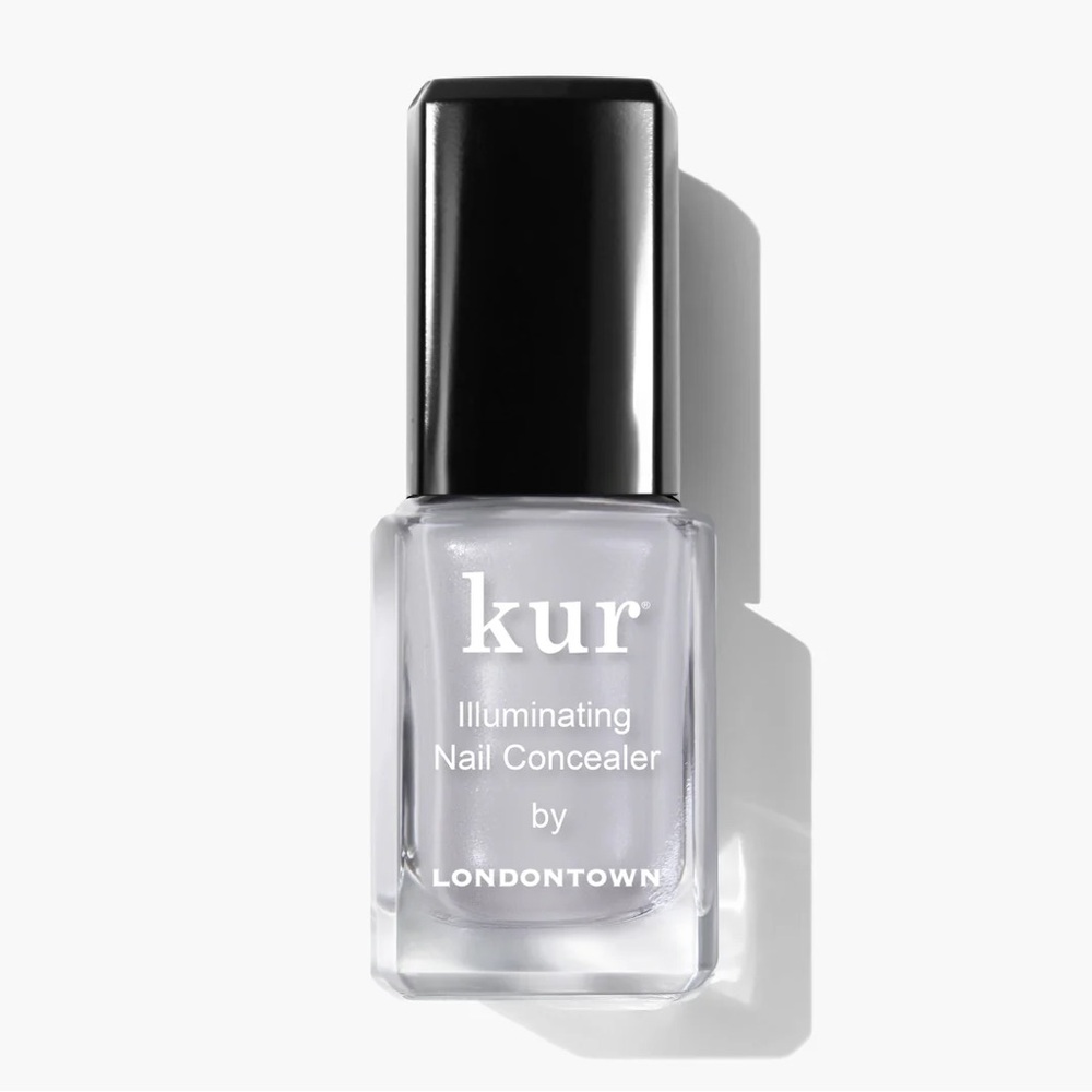 Londontown KUR Illuminating Nail Concealer Quartz Sheer Milky Gray Silver